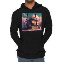 Green House Design Lightweight Hoodie | Artistshot