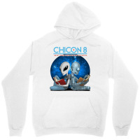 Chicon 8 Alien And Robot Reading Unisex Hoodie | Artistshot