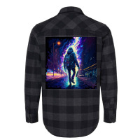 Lightning Strike Illustration Flannel Shirt | Artistshot