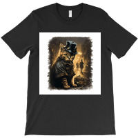 Kitty Police In Zcyo City T-shirt | Artistshot