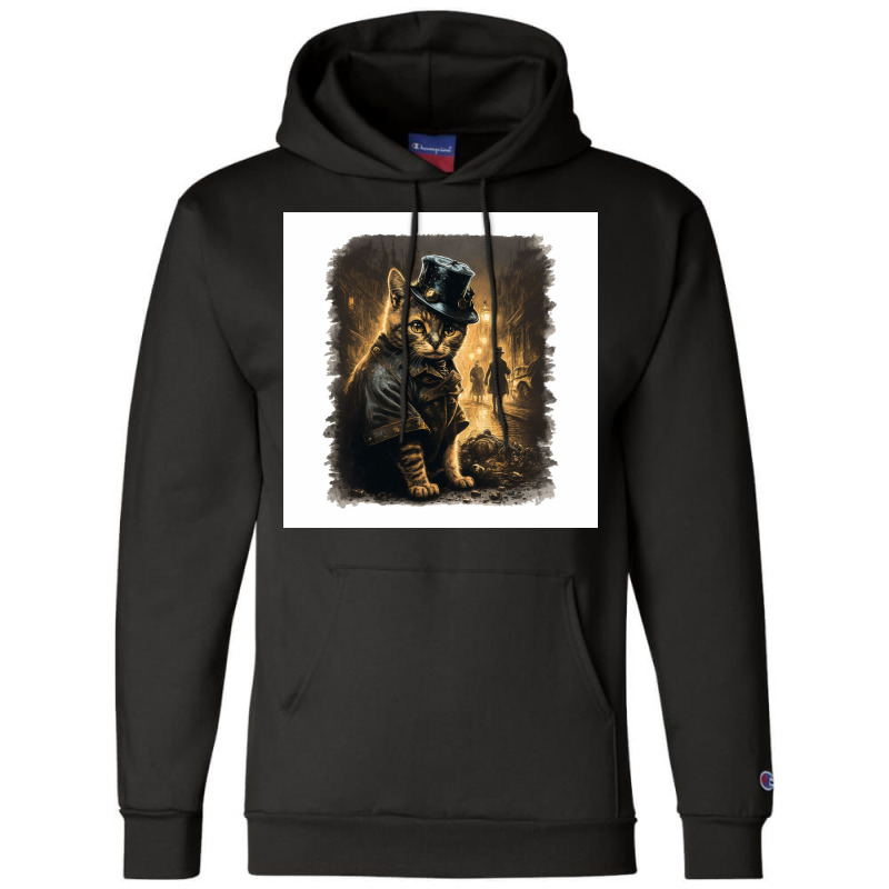 Kitty Police In Zcyo City Champion Hoodie | Artistshot