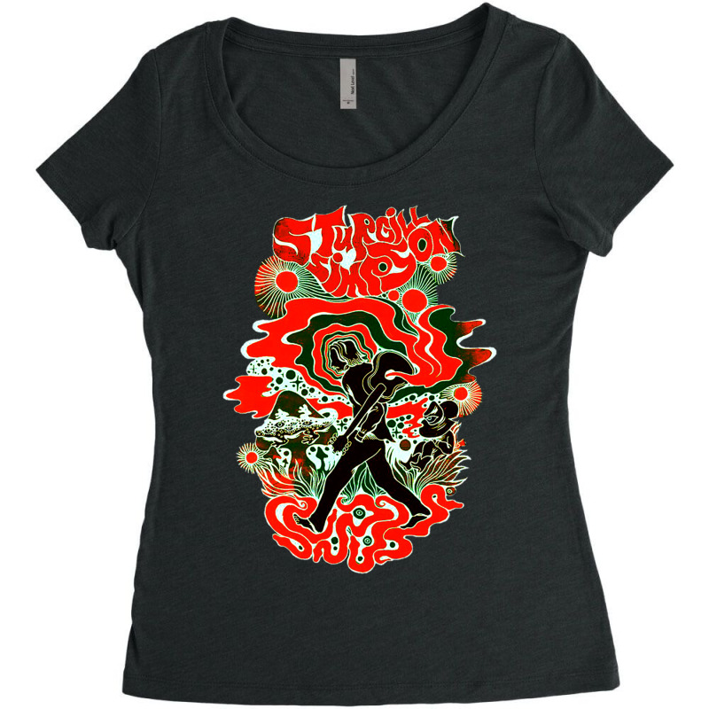 Sturgill Simpson Women's Triblend Scoop T-shirt by Stephen J Deltoro | Artistshot