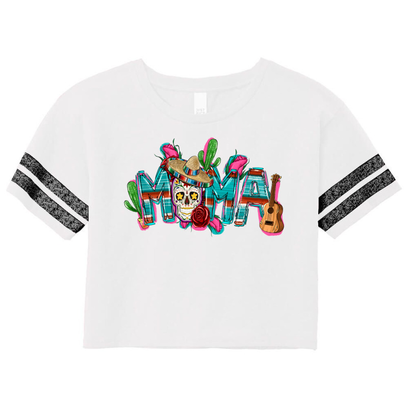 Mexican Mom Scorecard Crop Tee by FaDigitalArtStudio | Artistshot