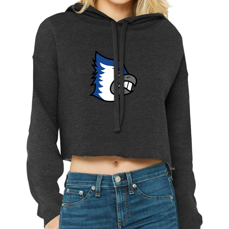 Bondurant–farrar Junior Senior High School Cropped Hoodie by Andrianalvin | Artistshot