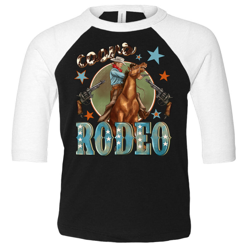 Coors Rodeo Toddler 3/4 Sleeve Tee by enoddigitalart@gmail.com | Artistshot