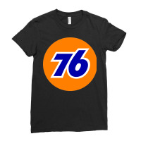 Union 76 Oil Petrol Gas Stations Retro Ladies Fitted T-shirt | Artistshot