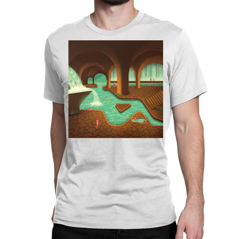 Secret Thermal Baths Classic T-shirt by loraineseria | Artistshot