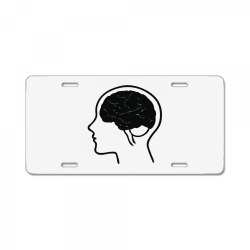 Brain License Plate | Artistshot