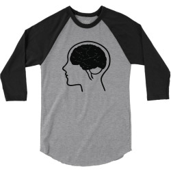 Brain 3/4 Sleeve Shirt | Artistshot