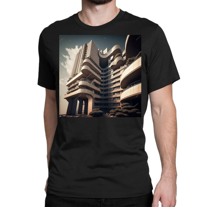 Vintage Building 30's Classic T-shirt by Creative Corner | Artistshot