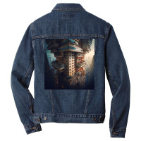 Top Skyscaper Cities Men Denim Jacket | Artistshot