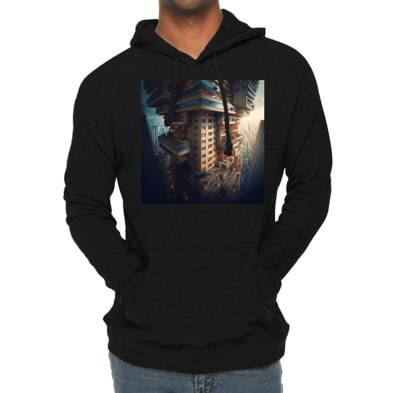 Top Skyscaper Cities Lightweight Hoodie | Artistshot