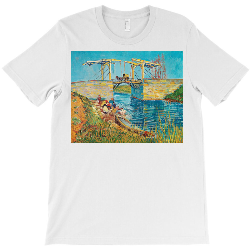 Bridge At Arles T-Shirt by johnlu | Artistshot