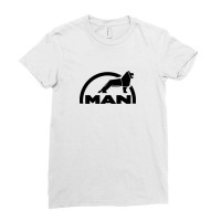 Man-truck Ladies Fitted T-shirt | Artistshot