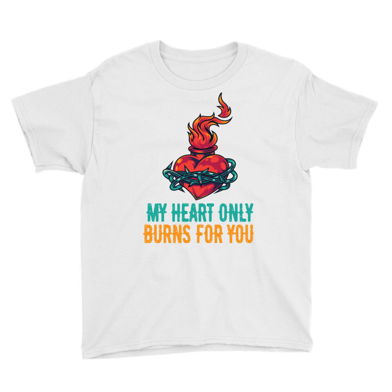 Caged Heart Youth Tee by PEGGYBROWNEE | Artistshot