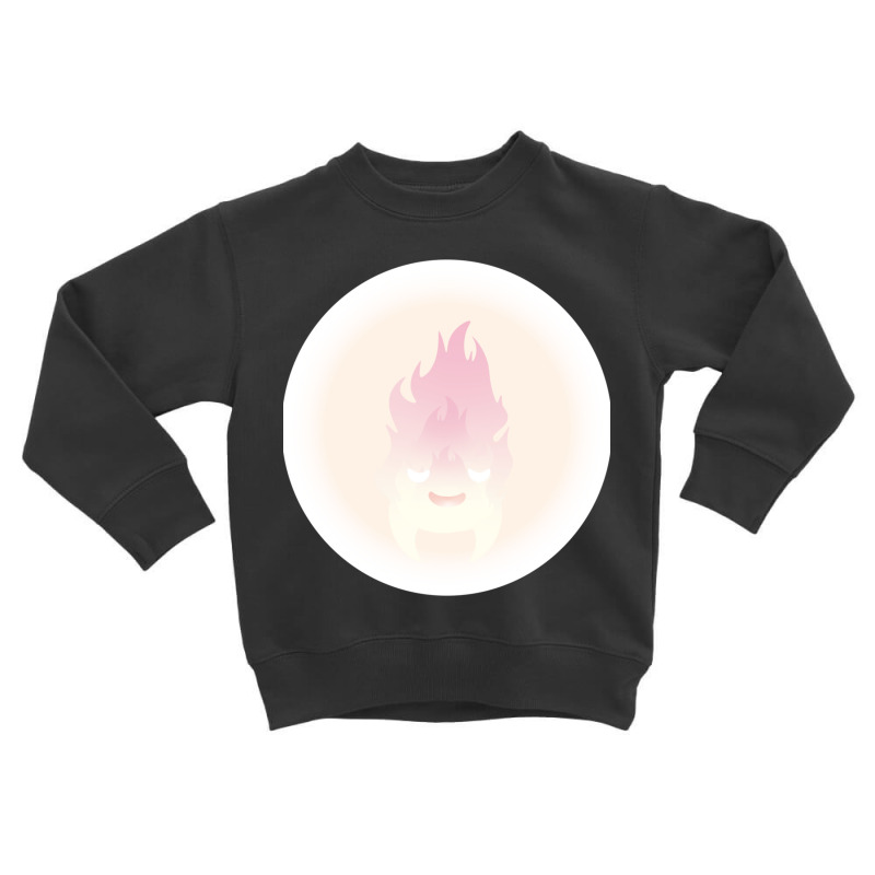 Calcifer Toddler Sweatshirt by PEGGYBROWNEE | Artistshot