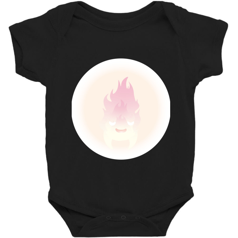 Calcifer Baby Bodysuit by PEGGYBROWNEE | Artistshot