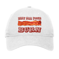 Calcifer May All Your Bacon Burn Cool Food Drawing Adjustable Cap | Artistshot