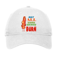 Calcifer May All Your Bacon Burn Adjustable Cap | Artistshot