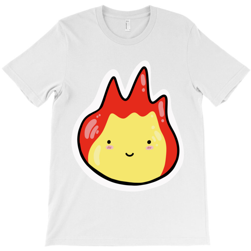 Chibi Calcifer T-Shirt by PEGGYBROWNEE | Artistshot