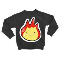 Chibi Calcifer Toddler Sweatshirt | Artistshot