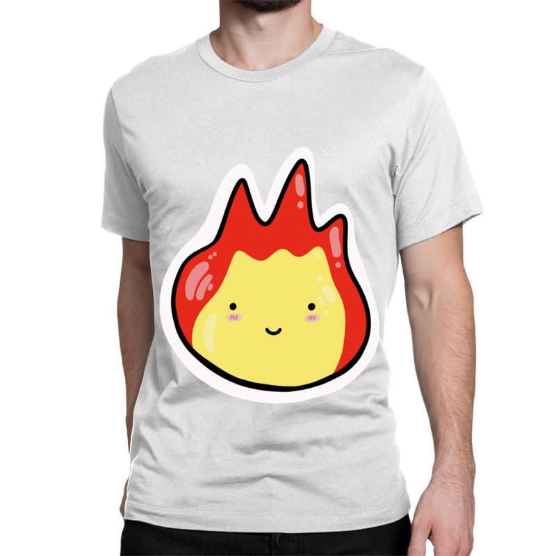 Chibi Calcifer Classic T-shirt by PEGGYBROWNEE | Artistshot