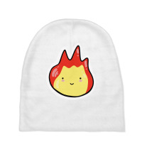 Chibi Calcifer Baby Beanies | Artistshot