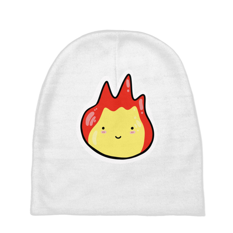 Chibi Calcifer Baby Beanies by PEGGYBROWNEE | Artistshot