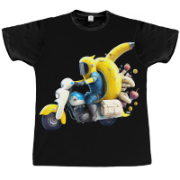 Banana Super Motorcycle Graphic T-shirt | Artistshot