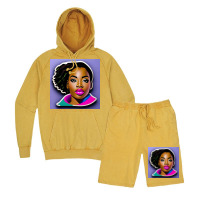 Confidence & Culture Png  Sticker 1 Vintage Hoodie And Short Set | Artistshot