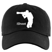 Ishoot   Camera Photographer Trained Shooting Funn Kids Cap | Artistshot