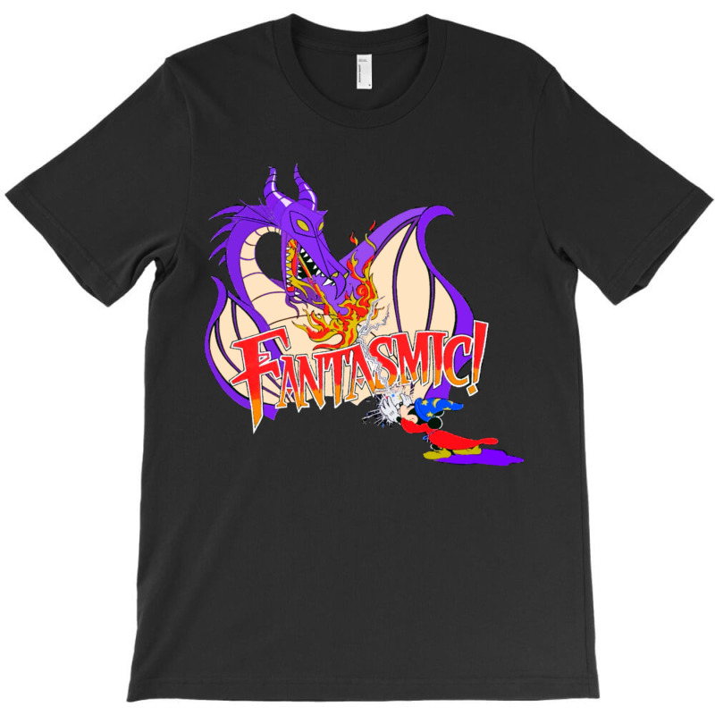 Fantasmic Dragon Old Design T-shirt | Artistshot