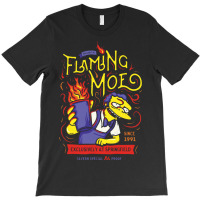 Flaming Classic Drink T-shirt | Artistshot