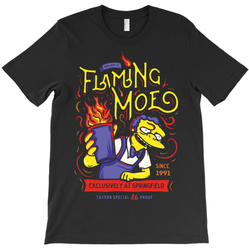 Flaming Classic Drink T-shirt | Artistshot