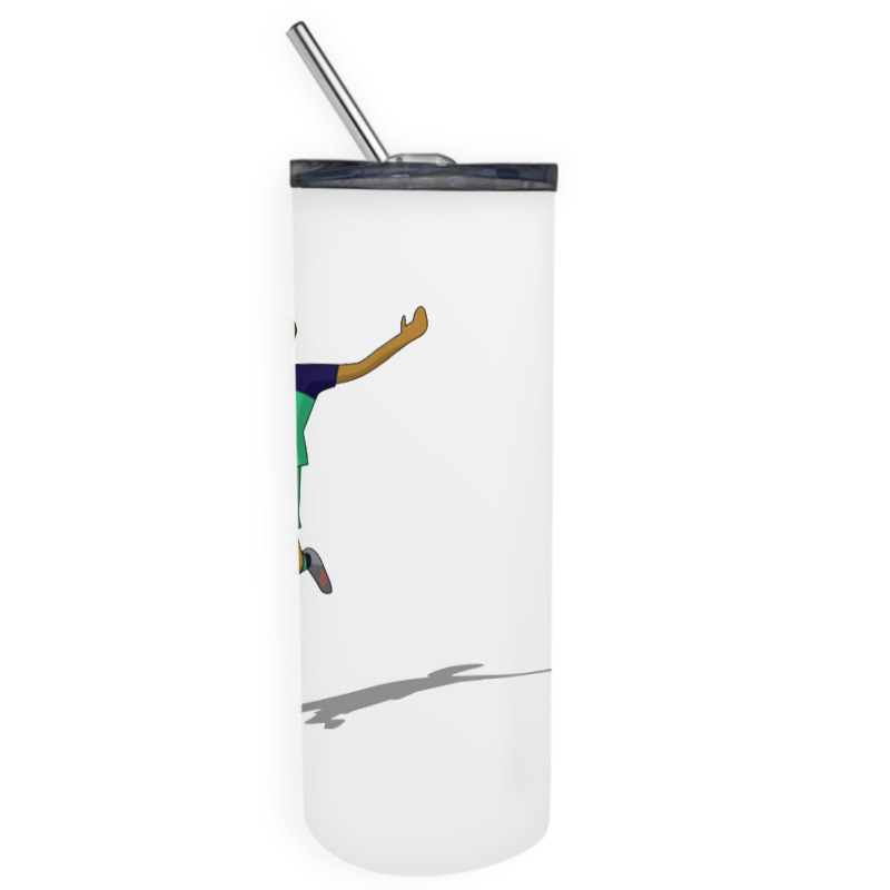 Man Sports Cool Skinny Tumbler | Artistshot