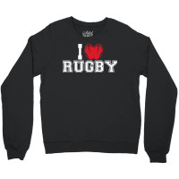 I Love Rugby Mens Funny Cotton Crewneck Sweatshirt | Artistshot