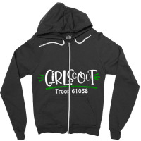 Girl Power Scout Life Cookie Girl Cookie Dealer Tr Zipper Hoodie | Artistshot