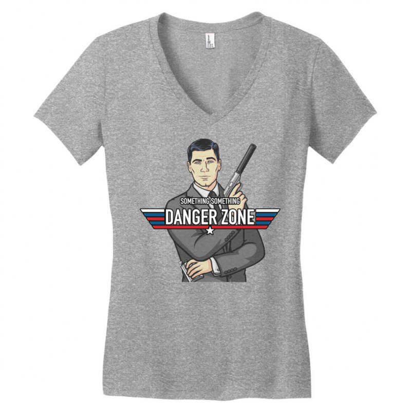 Danger Zone 3 Women's V-Neck T-Shirt by CynthiaTheresaWhite | Artistshot