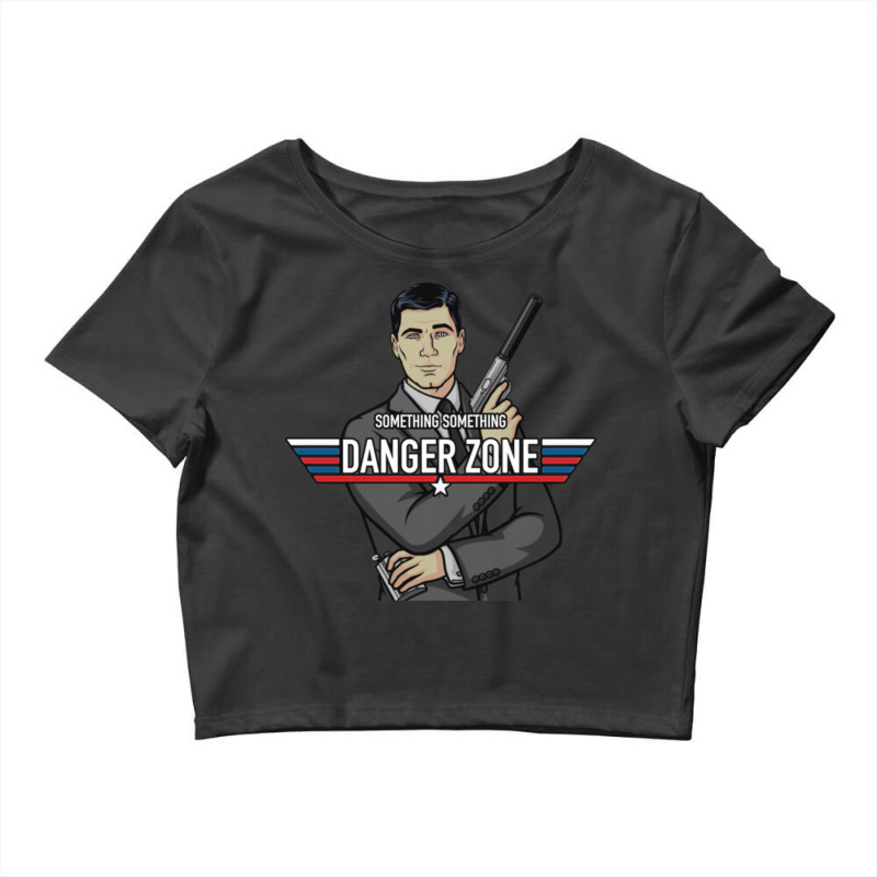 Danger Zone 3 Crop Top by CynthiaTheresaWhite | Artistshot