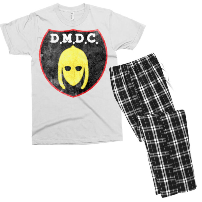 Dmdc Detectorists Badge   Distressed Men's T-shirt Pajama Set by CynthiaTheresaWhite | Artistshot