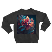 132 Types Of Flowers Toddler Sweatshirt | Artistshot