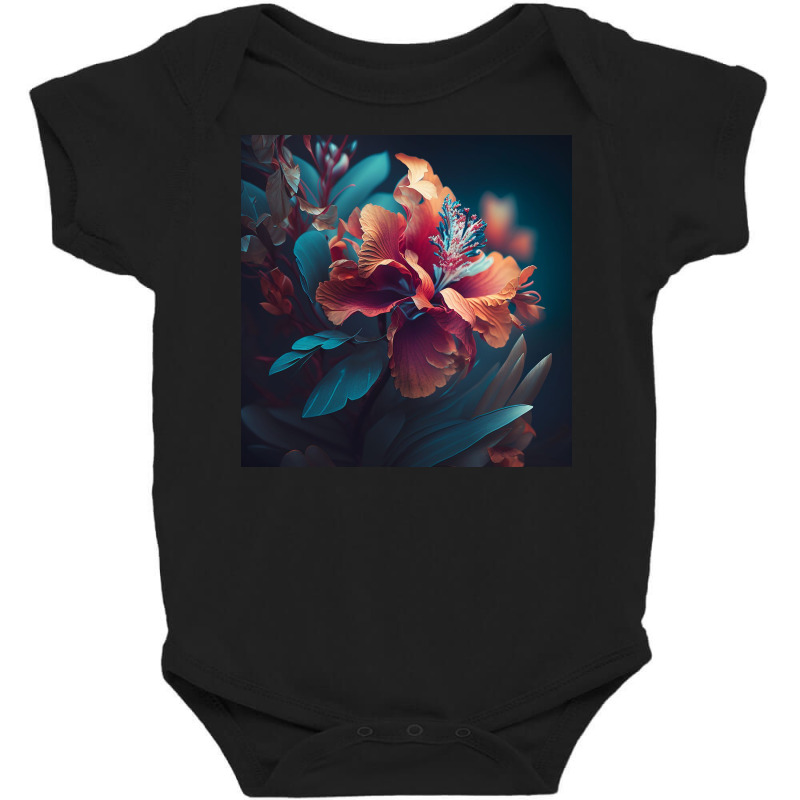 132 Types Of Flowers Baby Bodysuit by Kailooma | Artistshot