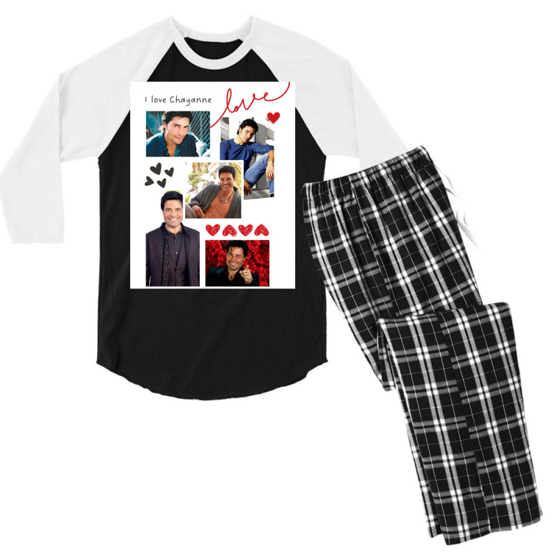 Chayanne Men's 3/4 Sleeve Pajama Set | Artistshot