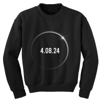 America Totality 04.08.24 Total Solar Eclipse 2024 Youth Sweatshirt | Artistshot