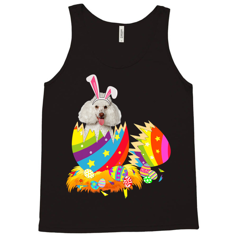 Poodle Lover Dog Happy Easter Tank Top | Artistshot