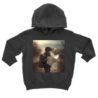 Little Boy Exploring Map In Nature Toddler Hoodie | Artistshot