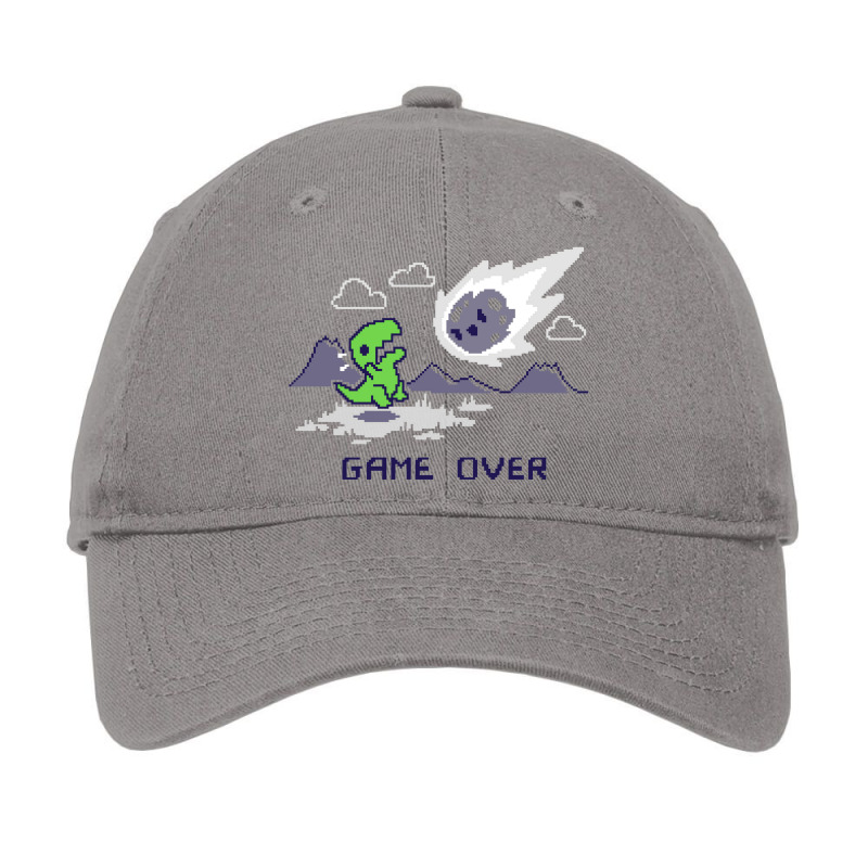 Game Over Adjustable Cap by schmitzsven | Artistshot