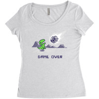 Game Over Women's Triblend Scoop T-shirt | Artistshot