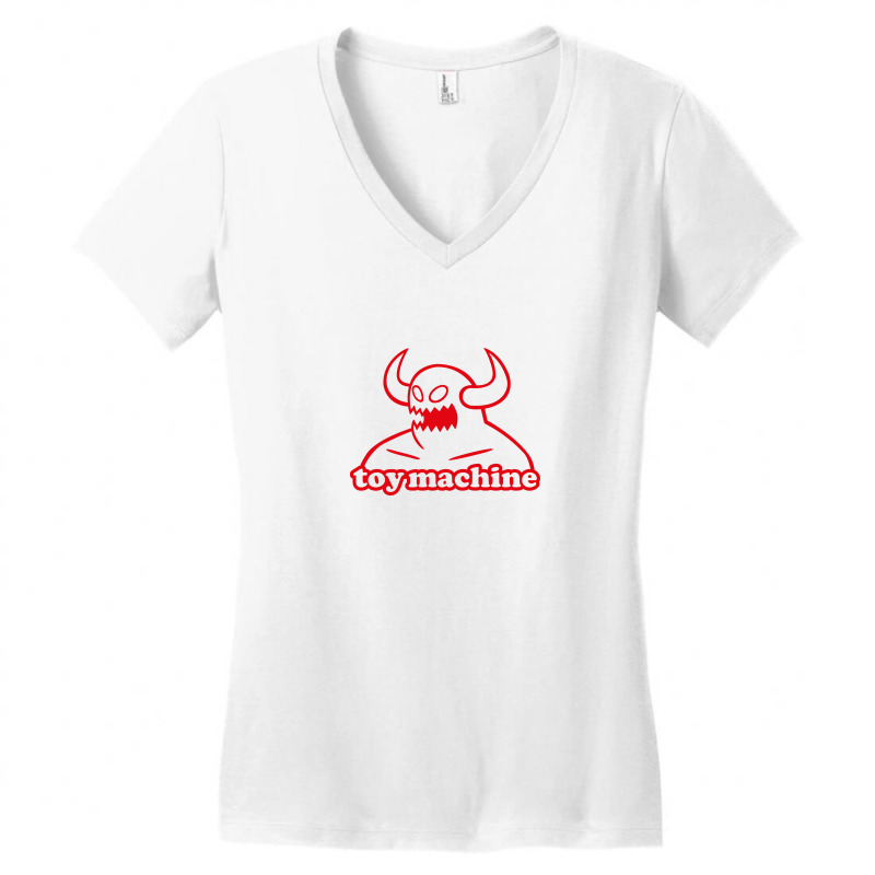 Toy-machine-skateboard Women's V-Neck T-Shirt by AleGibson11 | Artistshot