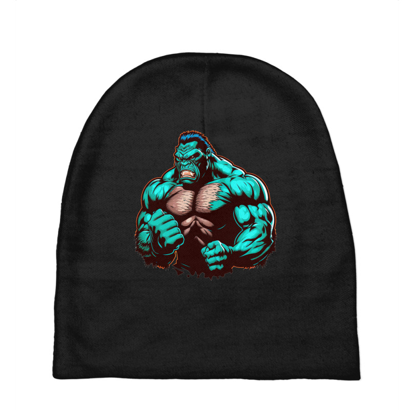 Gorilla Master Angry Baby Beanies by Stephens19 | Artistshot